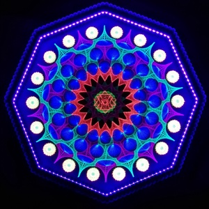 StringArt mandala UV leddel - Meska.hu