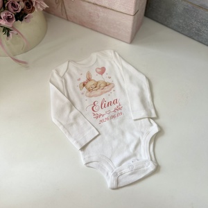 Névre szóló baba body � egyedi ajándék - baba - mama - babaruházat - baba body - Meska.hu