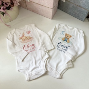 Névre szóló baba body � egyedi ajándék, Baba - mama, Babaruházat, Baba body, Fotó, grafika, rajz, illusztráció, MESKA