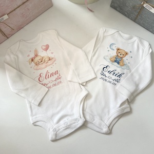 Névre szóló baba body � egyedi ajándék - baba - mama - babaruházat - baba body - Meska.hu