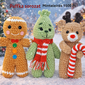 Amigurumi mintaleírás - diy (csináld magad) - szabásminta, útmutató - horgolási minta - Meska.hu