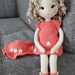 Mia baba, öltöztethető, 36 cm - játék & sport - baba & babaház - játékbaba, babakellék - Meska.hu