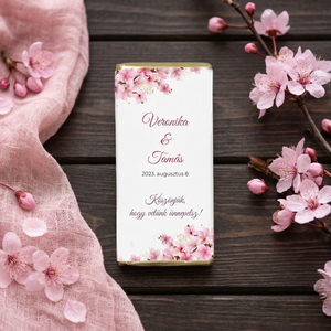 Csoki cseresznyevirággal díszítve - Meska.hu