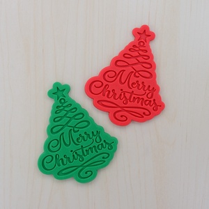 Merry Christmas karácsonyfa sütikiszúró és pecsét szett - 663 - otthon & életmód - konyhafelszerelés, tálalás - sütés, főzés - sütikiszúró - Meska.hu