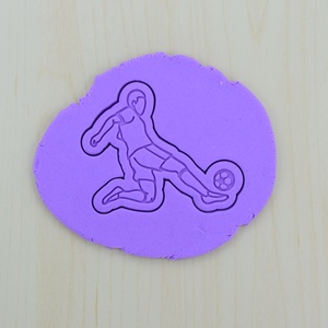 Foci játékos sütikiszúró és pecsét szett - 896 - otthon & életmód - konyhafelszerelés, tálalás - sütés, főzés - sütikiszúró - Meska.hu