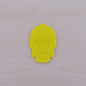 Csillagok Háborúja C3PO droid sütikiszúró és pecsét szett - 284 - otthon & életmód - konyhafelszerelés, tálalás - sütés, főzés - sütikiszúró - Meska.hu