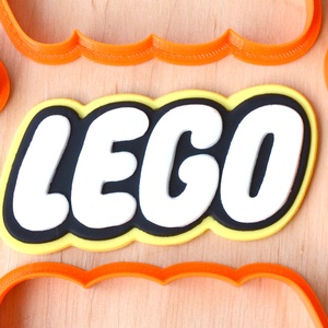 Lego logó fondant / marcipán kiszúró szett - 043 - Meska.hu