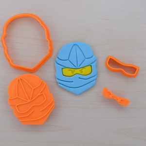 Lego ninjago fondant / marcipán kiszúró szett - 723 - otthon & életmód - konyhafelszerelés, tálalás - sütés, főzés - sütikiszúró - Meska.hu