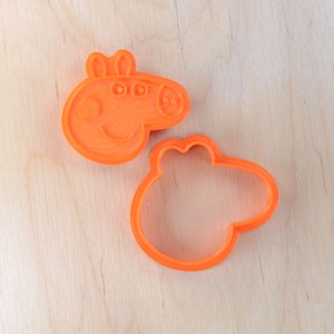 Peppa malac sütikiszúró és pecsét szett- 149 - otthon & életmód - konyhafelszerelés, tálalás - sütés, főzés - sütikiszúró - Meska.hu
