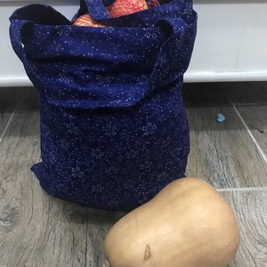 Kékfestő bevásárló szatyor - táska & tok - bevásárlás & shopper táska - shopper, textiltáska, szatyor - Meska.hu