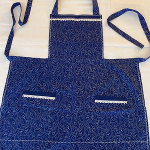 Kékfestő retro kötény, Otthon & Életmód, Konyhafelszerelés, tálalás, Konyhai textil, Kötény, Mindenmás, MESKA