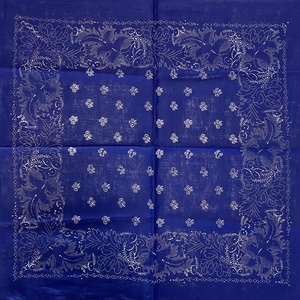 Eredeti kékfestő lenvászon terítő 70x70 cm, Otthon & Életmód, Konyhafelszerelés, tálalás, Tálalás, Terítő, Mindenmás, MESKA