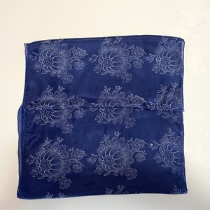 Eredeti kékfestő hernyóselyem sál - ruha & divat - sál, sapka, kendő - sál - Meska.hu