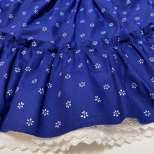 Eredeti kékfestő szoknya 31 cm hosszú - ruha & divat - babaruha & gyerekruha - szoknya - Meska.hu