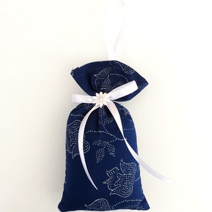 Levendulazsák eredeti kékfestő - otthon & életmód - gyertya, illat, aroma - illatzsák - Meska.hu