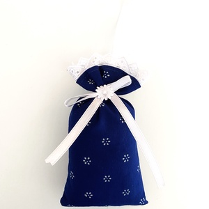 Levendulazsák eredeti kékfestő - otthon & életmód - gyertya, illat, aroma - illatzsák - Meska.hu