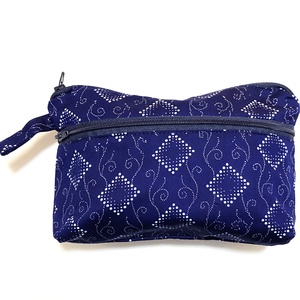 Eredeti kékfestő neszesszer - táska & tok - pénztárca & más tok - kártyatartó & irattartó - Meska.hu