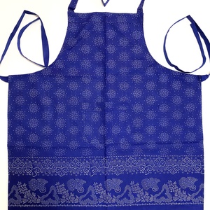 Bordűrös kötény eredeti kékfestő, Otthon & Életmód, Konyhafelszerelés, tálalás, Konyhai textil, Kötény, Mindenmás, MESKA