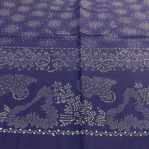 Bordűrös kötény eredeti kékfestő - otthon & életmód - konyhafelszerelés, tálalás - konyhai textil - kötény - Meska.hu