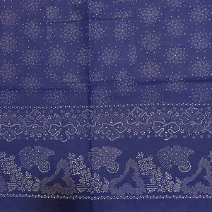 Bordűrös kötény eredeti kékfestő - otthon & életmód - konyhafelszerelés, tálalás - konyhai textil - kötény - Meska.hu