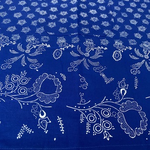 Bordűrös kötény eredeti kékfestő - otthon & életmód - konyhafelszerelés, tálalás - konyhai textil - kötény - Meska.hu