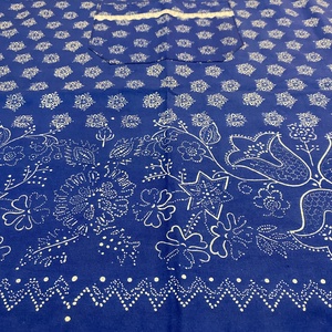 Bordűrös kötény eredeti kékfestő - otthon & életmód - konyhafelszerelés, tálalás - konyhai textil - kötény - Meska.hu