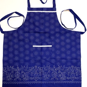 Bordűrös kötény eredeti kékfestő, Otthon & Életmód, Konyhafelszerelés, tálalás, Konyhai textil, Kötény, Mindenmás, MESKA