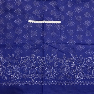 Bordűrös kötény eredeti kékfestő - otthon & életmód - konyhafelszerelés, tálalás - konyhai textil - kötény - Meska.hu