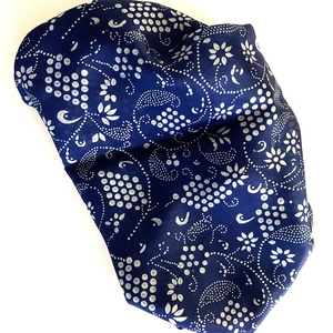 Hernyóselyem sál 180x40 cm eredeti kékfestő, Ruha & Divat, Sál, Sapka, Kendő, Sál, Mindenmás, MESKA