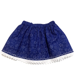 Szoknya eredeti kékfestő - Meska.hu