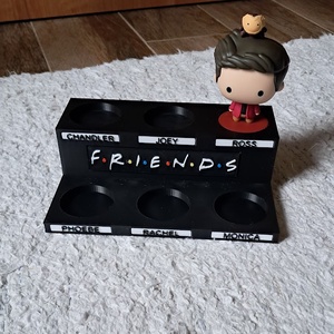 Jóbarátok/Friends McDonalds  gyűjthető figura tartó - otthon & életmód - tárolás & rendszerezés - íróasztali tároló - Meska.hu
