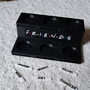 Jóbarátok/Friends McDonalds  gyűjthető figura tartó 2db 6000 ft. - otthon & életmód - tárolás & rendszerezés - íróasztali tároló - Meska.hu