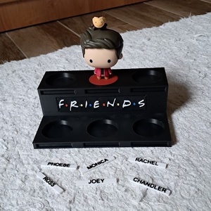 Jóbarátok/Friends McDonalds  gyűjthető figura tartó - otthon & életmód - tárolás & rendszerezés - íróasztali tároló - Meska.hu