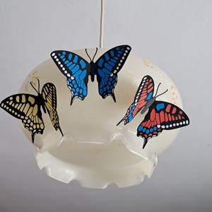 3D nyomtatott mágneses pillangó 3 db ., Otthon & Életmód, Dekoráció, Fali és függő dekoráció, Falra akasztható dekor, Mindenmás, MESKA