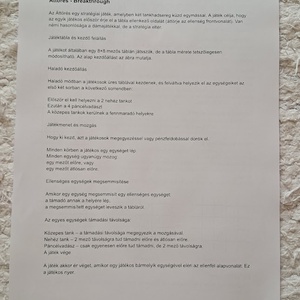 Áttörés-Breakthrought stratégiai társasjáték - játék & sport - táblajáték és kártyajáték - társasjátékok - dobókocka - Meska.hu