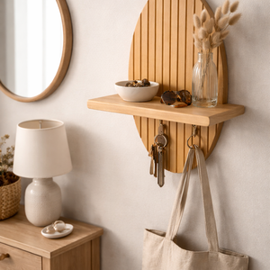 Bükkfa polc , Otthon & Életmód, Bútor, Polc, Famegmunkálás, MESKA