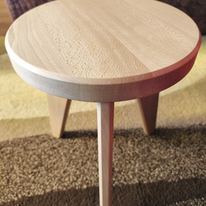 Bükkfa sámli , kisszék kisasztal, Otthon & Életmód, Bútor, Szék & Fotel, , MESKA