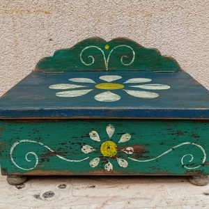 Rusztikus láda, doboz, tároló - Meska.hu