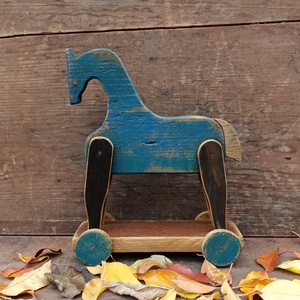 Fából készült festett állatkák - Meska.hu