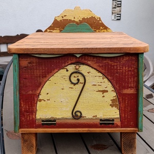 Rusztikus szekrény, asztalka, tároló - otthon & életmód - bútor - szekrény - Meska.hu