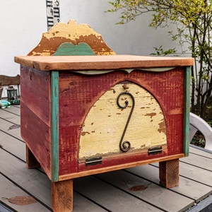 Rusztikus szekrény, asztalka, tároló - Meska.hu