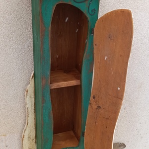 Rusztikus, mesés bohém, boho szekrényke, téka - otthon & életmód - bútor - szekrény - Meska.hu