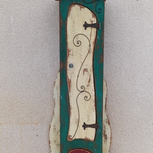 Rusztikus, mesés bohém, boho szekrényke, téka - Meska.hu