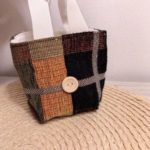 Táska kisebb tárgyak tárolására  - diy (csináld magad) - szabásminta, útmutató - varrás minták - Meska.hu