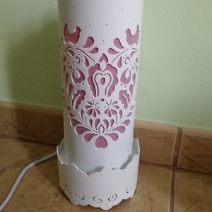 Magyar népi motívumos lámpa - otthon & életmód - lámpa - hangulatlámpa - Meska.hu