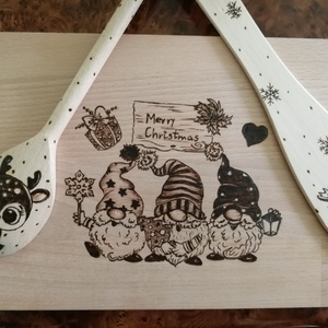 Karácsonyi konyhai szett - karácsony - karácsonyi sütés-főzés - karácsonyi sütés-főzés - Meska.hu