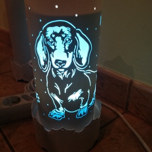 Tacskós lámpácska - otthon & életmód - lámpa - hangulatlámpa - Meska.hu