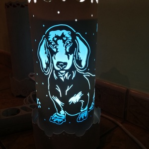 Tacskós lámpácska - otthon & életmód - lámpa - hangulatlámpa - Meska.hu