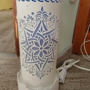 Mandala mintás lámpácska - otthon & életmód - lámpa - asztali lámpa - Meska.hu