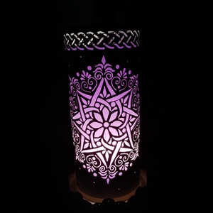 Mandala mintás lámpácska - otthon & életmód - lámpa - asztali lámpa - Meska.hu